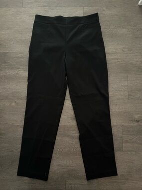 Sharagano Black Women's Straight-Leg Dress Pants